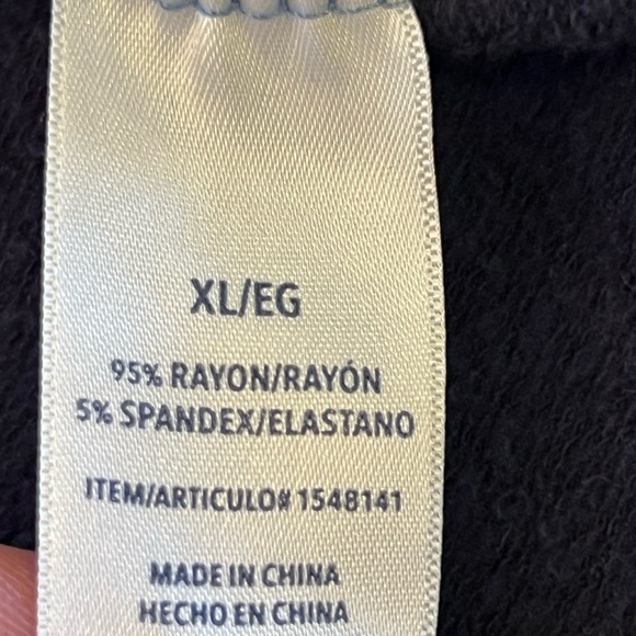 Splendid Women’s Super Soft Jersey Ombre Dip Dye Sweatshirt Pullover Top XL - Picture 9 of 9